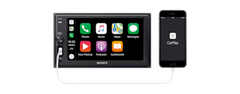 15.7 cm (6.2 inch) Apple CarPlay Media Receiver with BLUETOOTH®