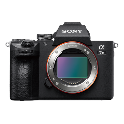 α7 III with 35mm full-frame image sensor