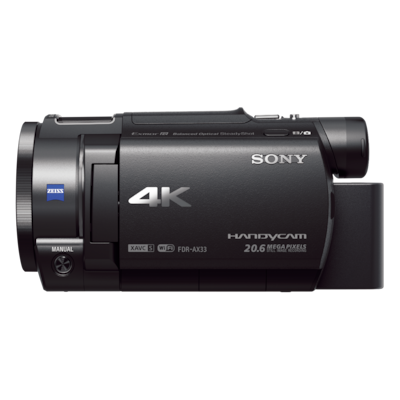 AX33 4K Handycam® with Exmor R™ CMOS sensor